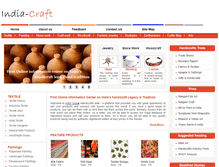 Tablet Screenshot of india-crafts.com
